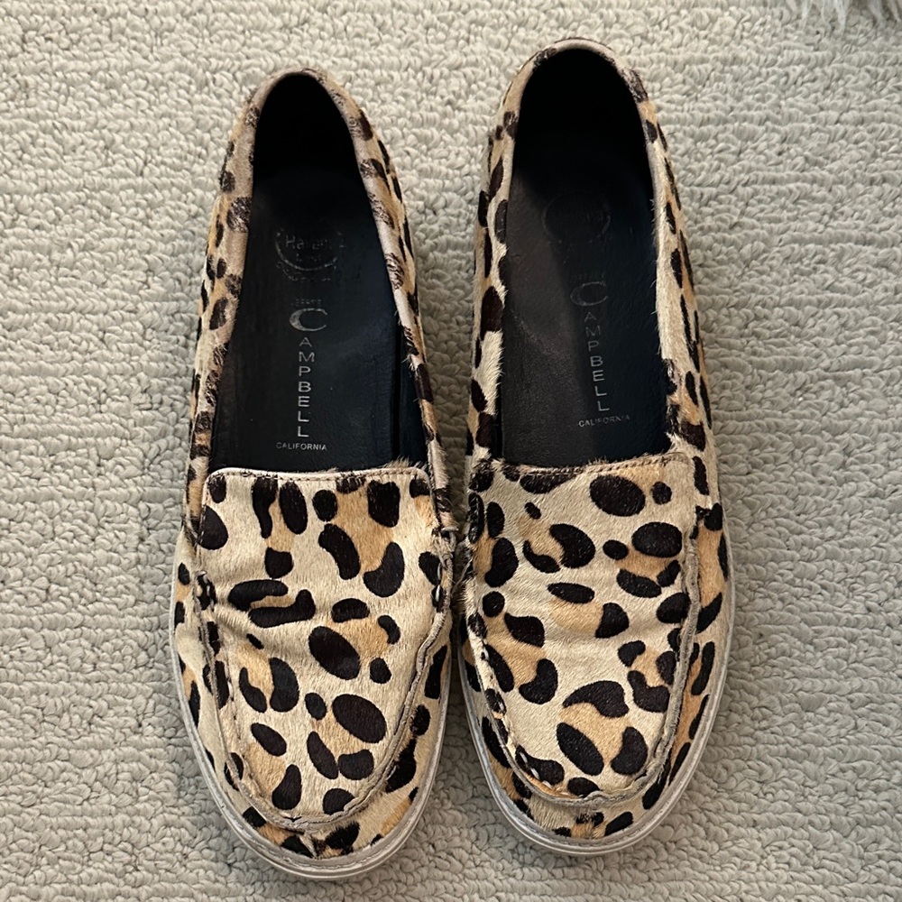Jeffrey Campbell Leopard Print Women's Slip-On Shoes